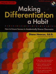 Making differentiation a habit by Diane Heacox