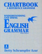 Cover of: Chartbook: A Reference Grammar : Understanding and Using English Grammar