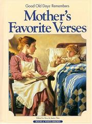 Cover of: Good old days remembers mother's favorite verses