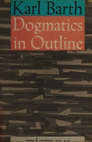 Cover of: Dogmatics in outline