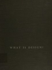 What is design? by Paul Jacques Grillo