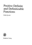 Positive definite and definitizable functions by Zoltán Sasvári