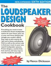 Cover of: Loudspeaker Design Cookbook by Vance Dickason