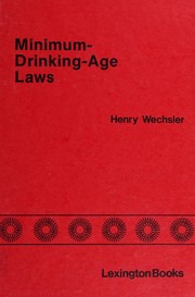 Cover of: Minimum-drinking-age laws: an evaluation