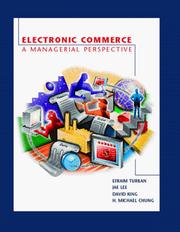Cover of: Electronic Commerce: A Managerial Perspective