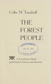 Cover of: The forest people.