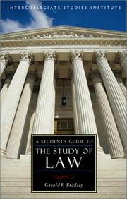 Cover of: Students Guide To The Study Of Law (Guides To Major Disciplines)