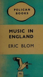 Cover of: Music in England