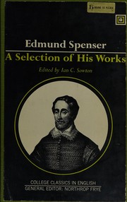 Cover of: A Selection of his works