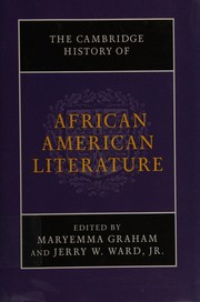 Cover of: The Cambridge History of African American Literature