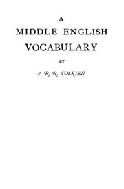 Cover of: A Middle English vocabulary by 