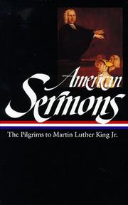 Cover of: American Sermons: The Pilgrims to Martin Luther King Jr. (Library of America)