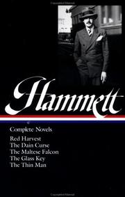 Novels by Dashiell Hammett