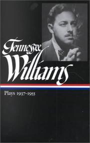 Cover of: Tennessee Williams | Tennessee Williams