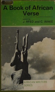 Cover of: A book of African verse