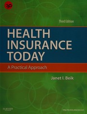 Cover of: Health insurance today by Janet I. Beik