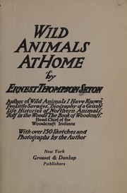 Cover of: Wild animals at home