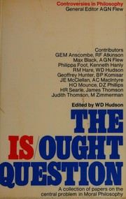 Cover of: The Is/ought question by wd hudson