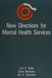 Cover of: New directions for mental health services