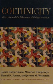 Cover of: Coethnicity by James Habyarimana ... [et al.].