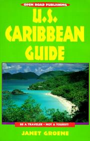 Cover of: U.S. Caribbean Guide: Be a Traveler-Not a Tourist (Open Road's U. S. Caribbean Guide)