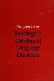 Cover of: Readings in childhood language disorders