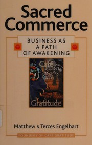 Cover of: Sacred commerce: business as a path of awakening