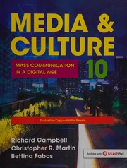 Cover of: Media & culture: mass communication in a digital age