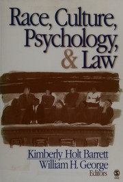 Race, culture, psychology, & law by Kimberly Barrett