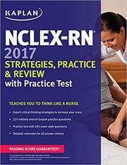 Cover of: NCLEX-RN 2017: strategies, practice and review with practice test