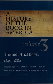 Cover of: The industrial book, 1840-1880