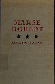 Cover of: Marse Robert: knight of the confederacy