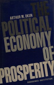 Cover of: The political economy of prosperity