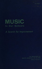 Cover of: Music in our schools by Seminar on Music Education (1963 Yale University)