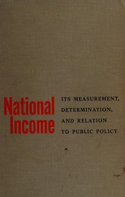 National income by Sam Rosen