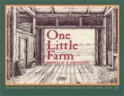 Cover of: One little farm