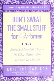 Cover of: Don't Sweat the Small Stuff for Women