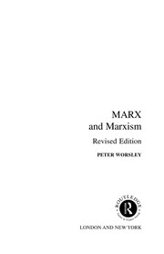 Cover of: Marx and Marxism