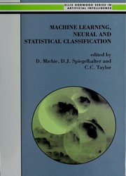 Cover of: Machine learning, neural and statistical classification