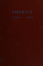Cover of: America, 1355-1364: a new chapter in pre-Columbian history