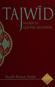 Cover of: Tajwīd by Rizwan Arastu