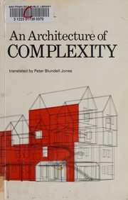 Cover of: An architecture of complexity