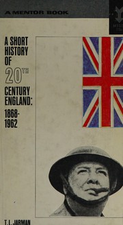 Cover of: A short history of twentieth-century England.