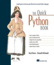 Cover of: The Quick Python Book