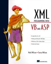 XML programming with VB & ASP