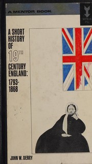 Cover of: A Short History of Nineteenth-Century England