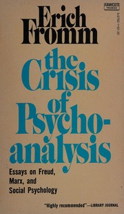 Cover of: The crisis of psychoanalysis