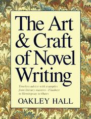 Cover of: The Art and Craft of Novel Writing