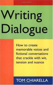 Writing dialogue by Tom Chiarella