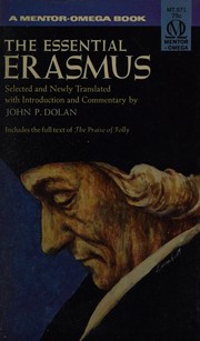 Cover of: The Essential Erasmus (Essentials)